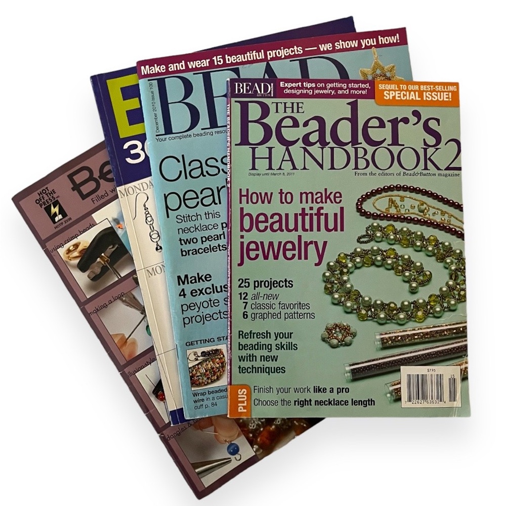 Beading 101 How to Make Your Own Jewelry by Hot Off The Press A Year in Earrings